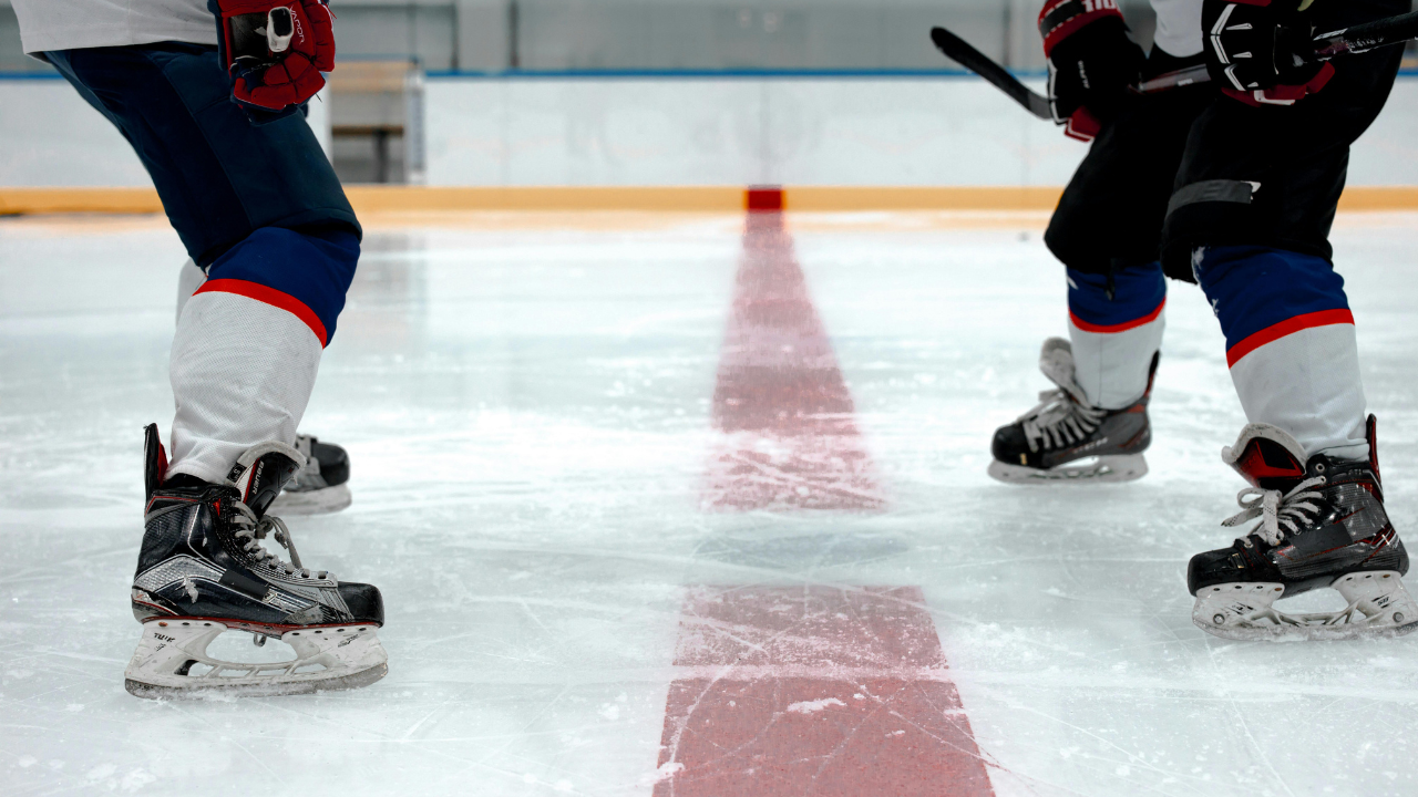 A face-off on ice